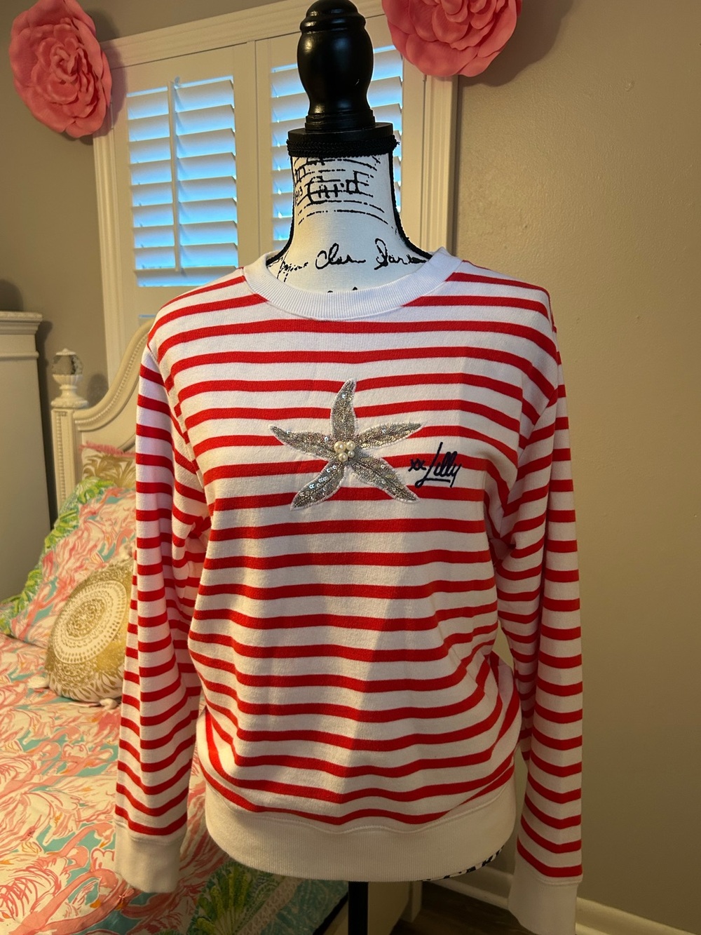 Lilly Pulitzer Ballad Sweatshirt, Size XS